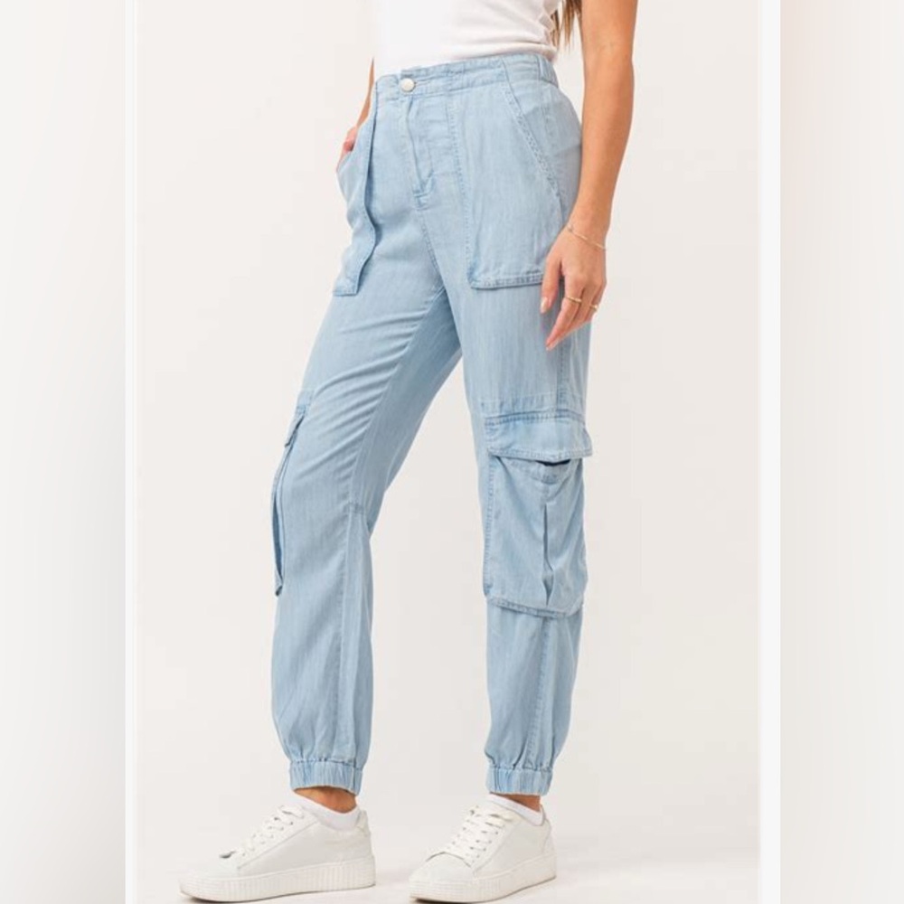 Dear John Light Blue Cargo Jeans